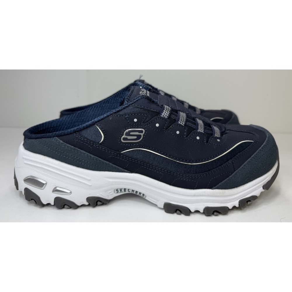 Skechers D'Lites Shoes Womens Size 10 Wide Blue SN 11940W Air Cooled Memory Foam